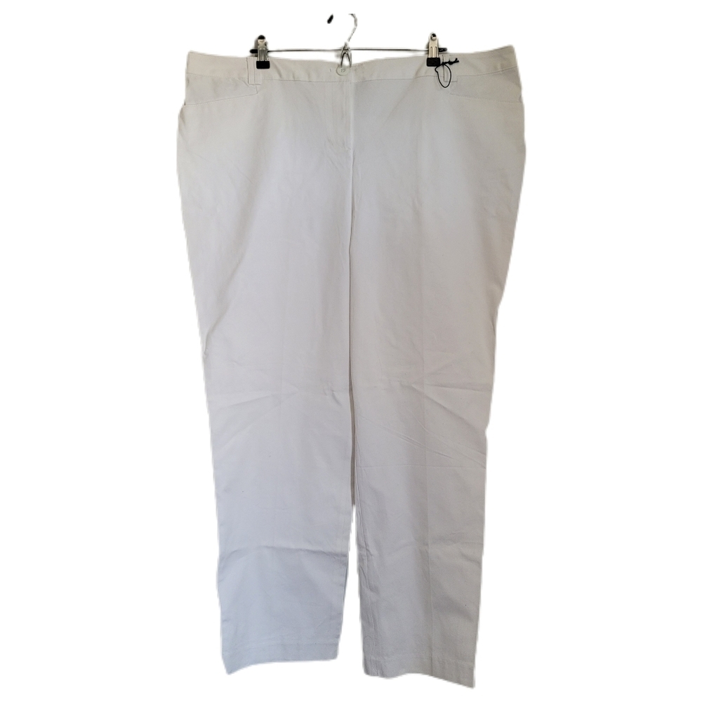 Lane Bryant Pants Womens Size 24 Regular White